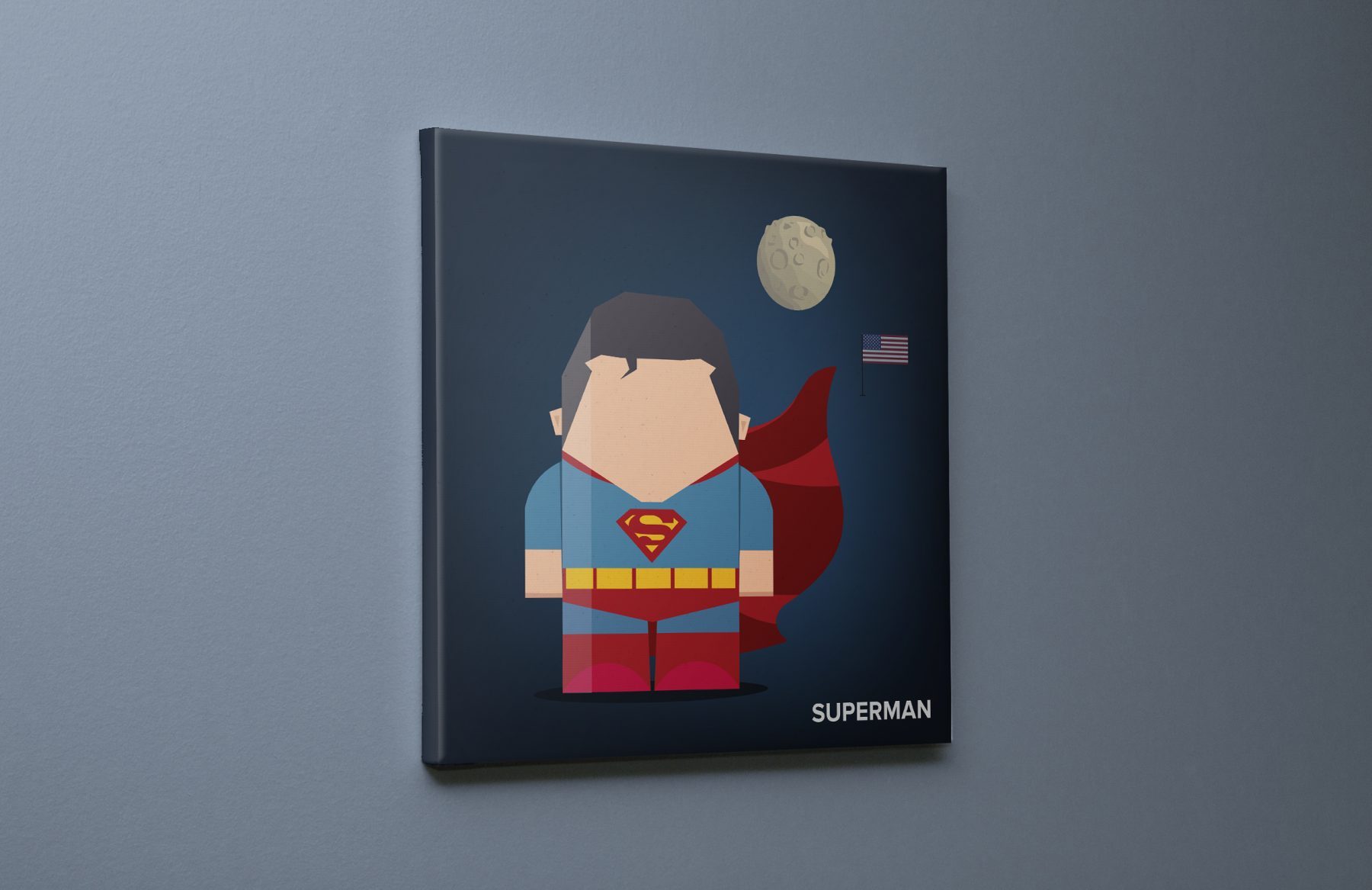 superhero superman illustration