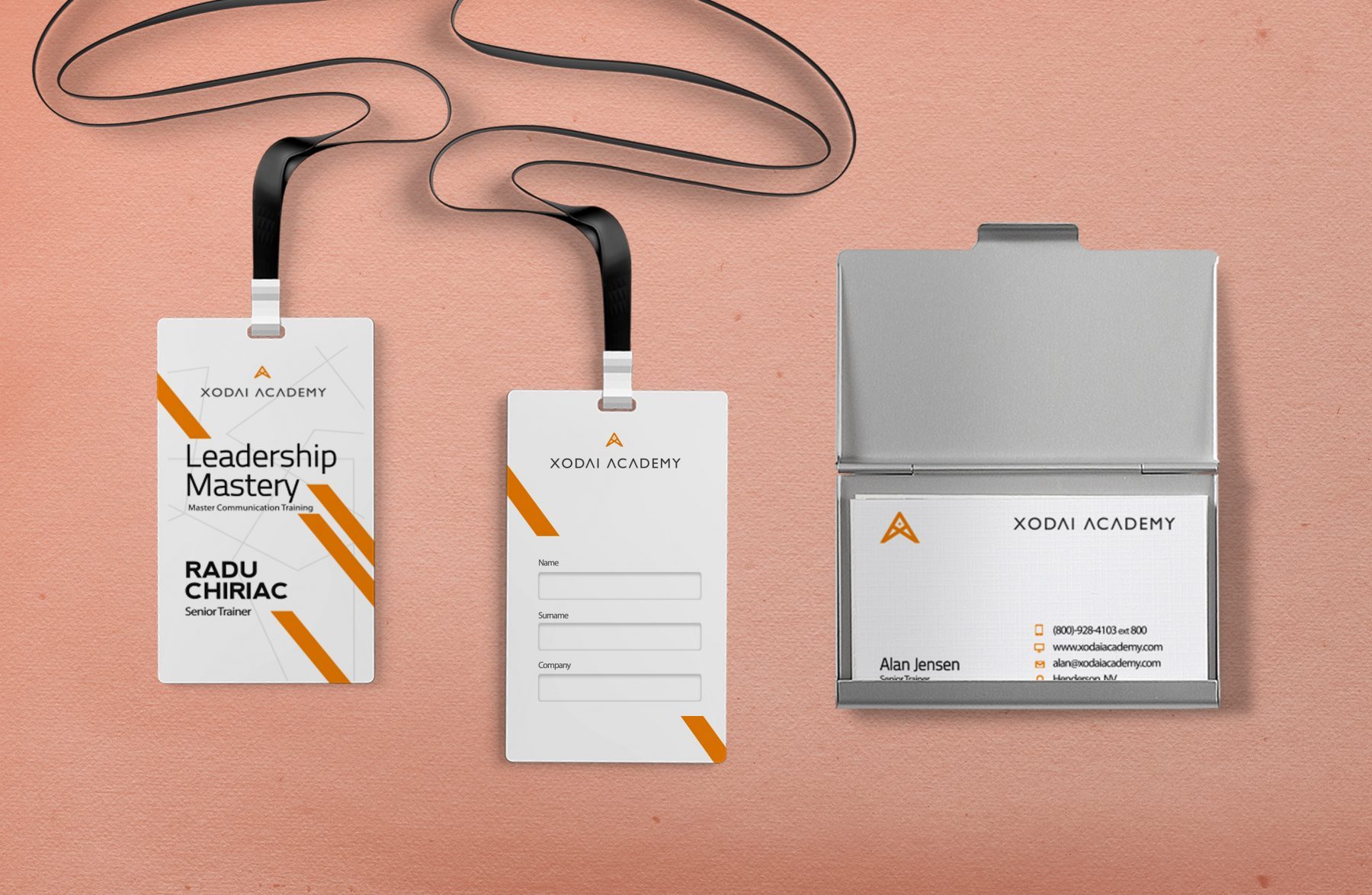 xodai academy stationary design