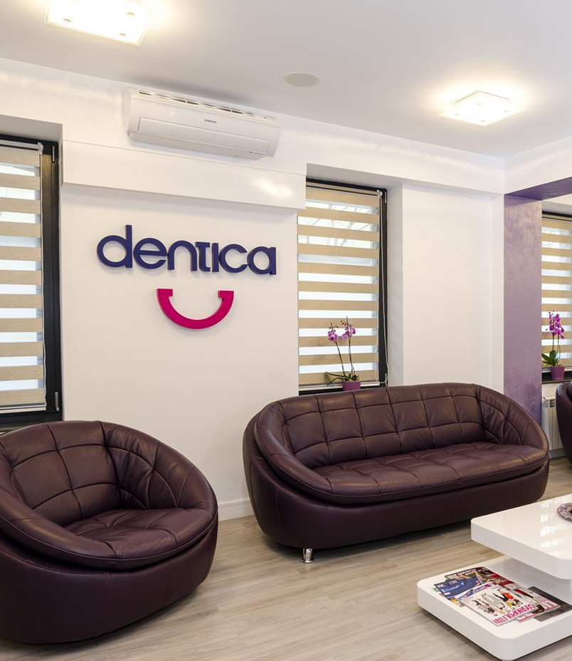 dentica dentistry logo design brohouse