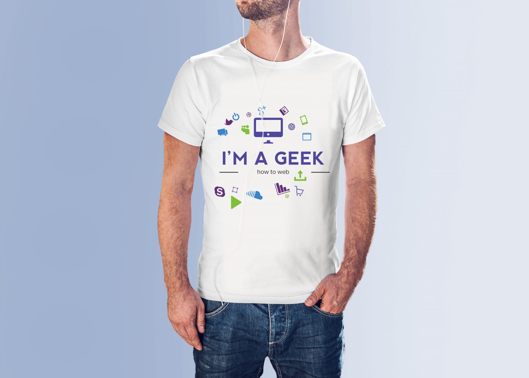 How to web conference T-shirt design