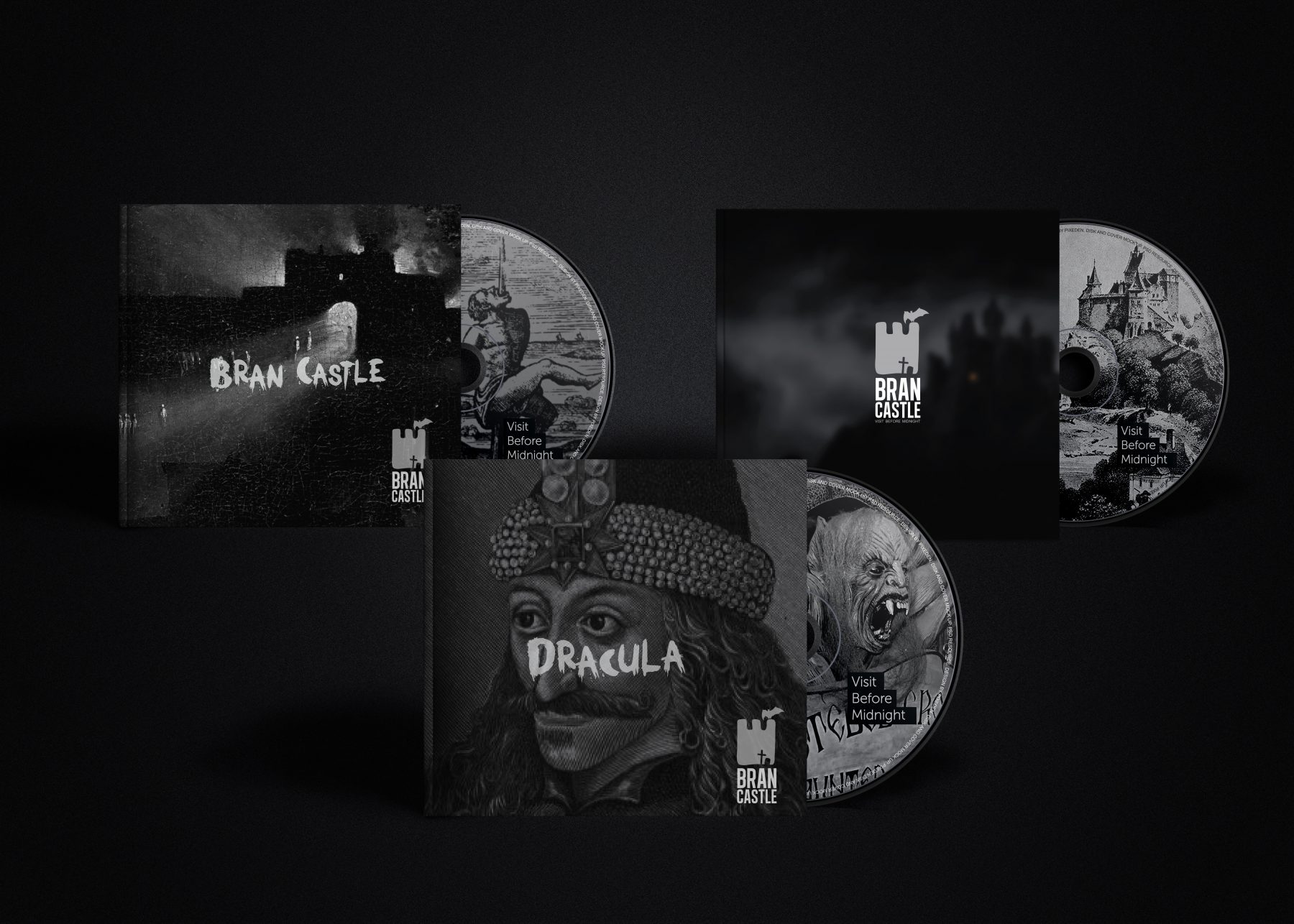 CD Cover Design for Bran Castle