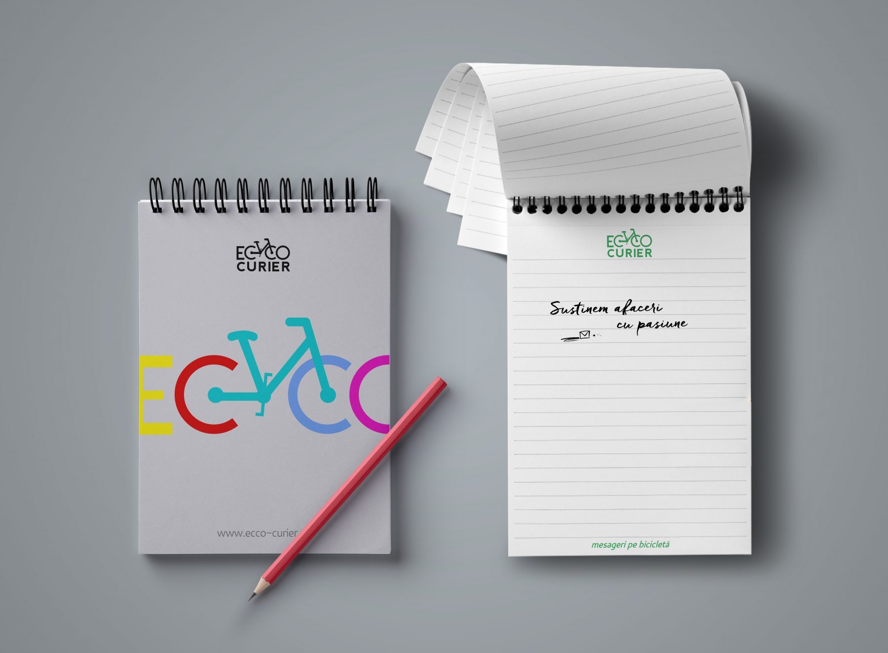 Ecco Curier Notebook Design