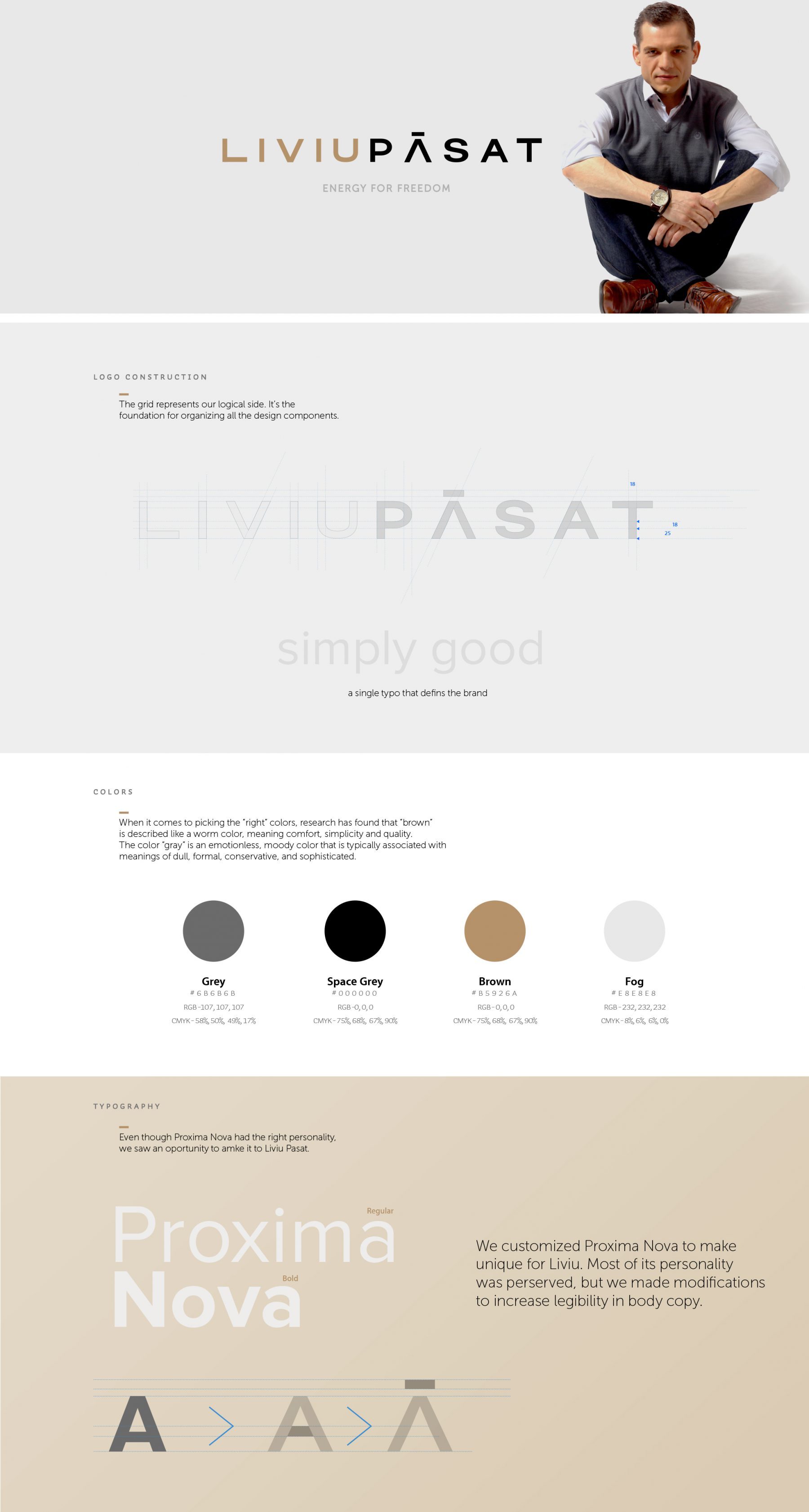 Liviu Pasat Personal Logo