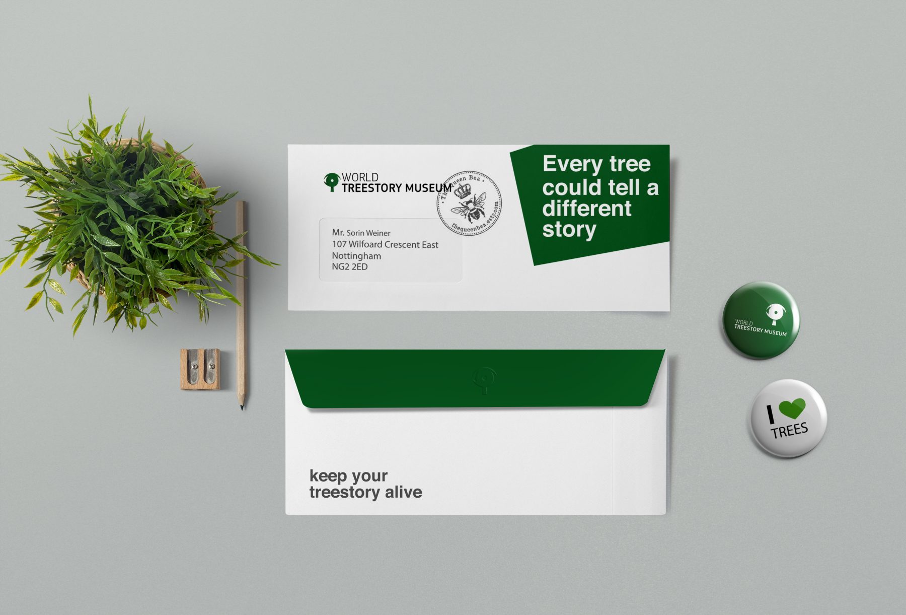 Nature Museum Stationary Design