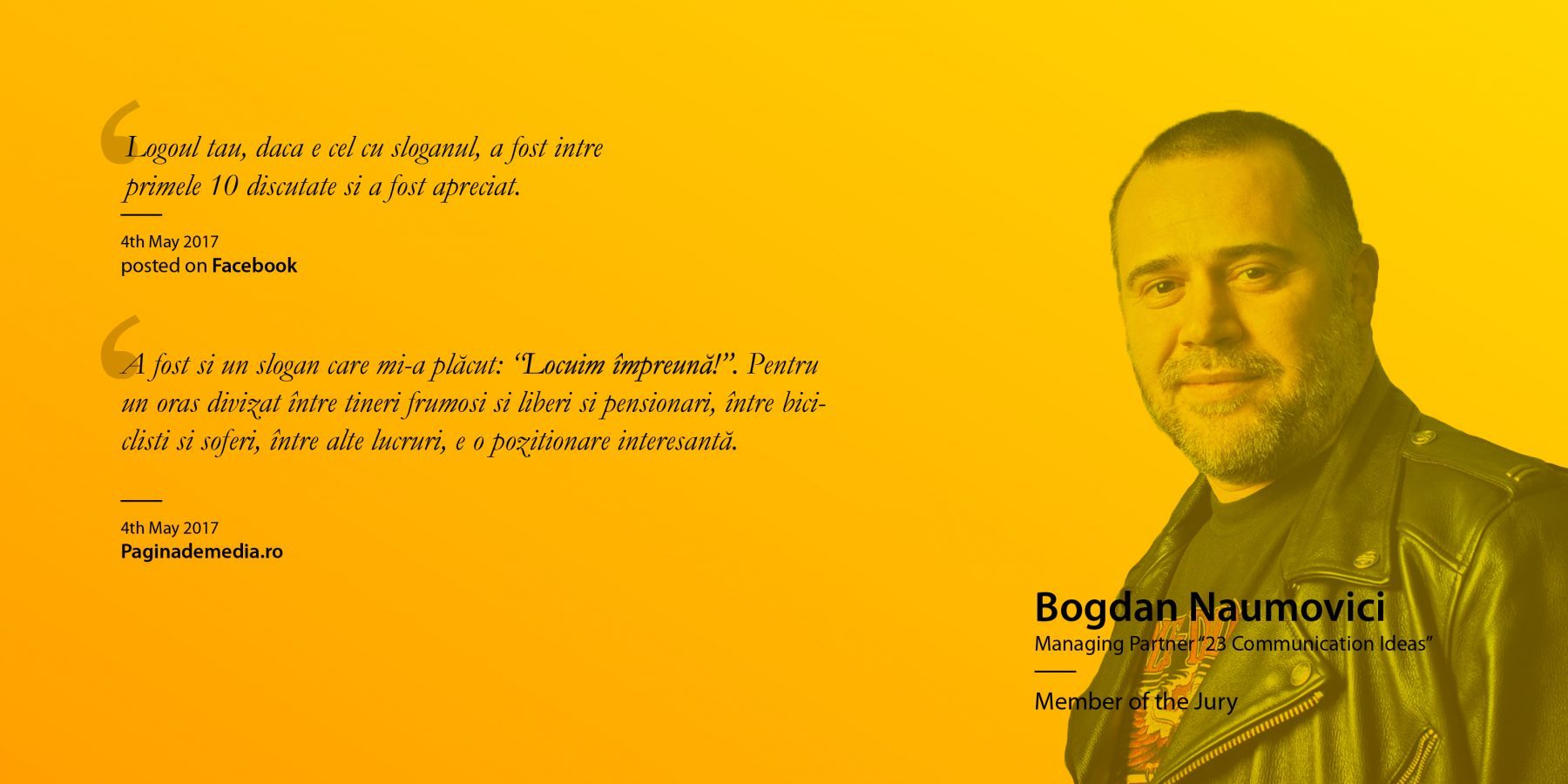 Bucharest Testimonial from Bogdan Naumovici