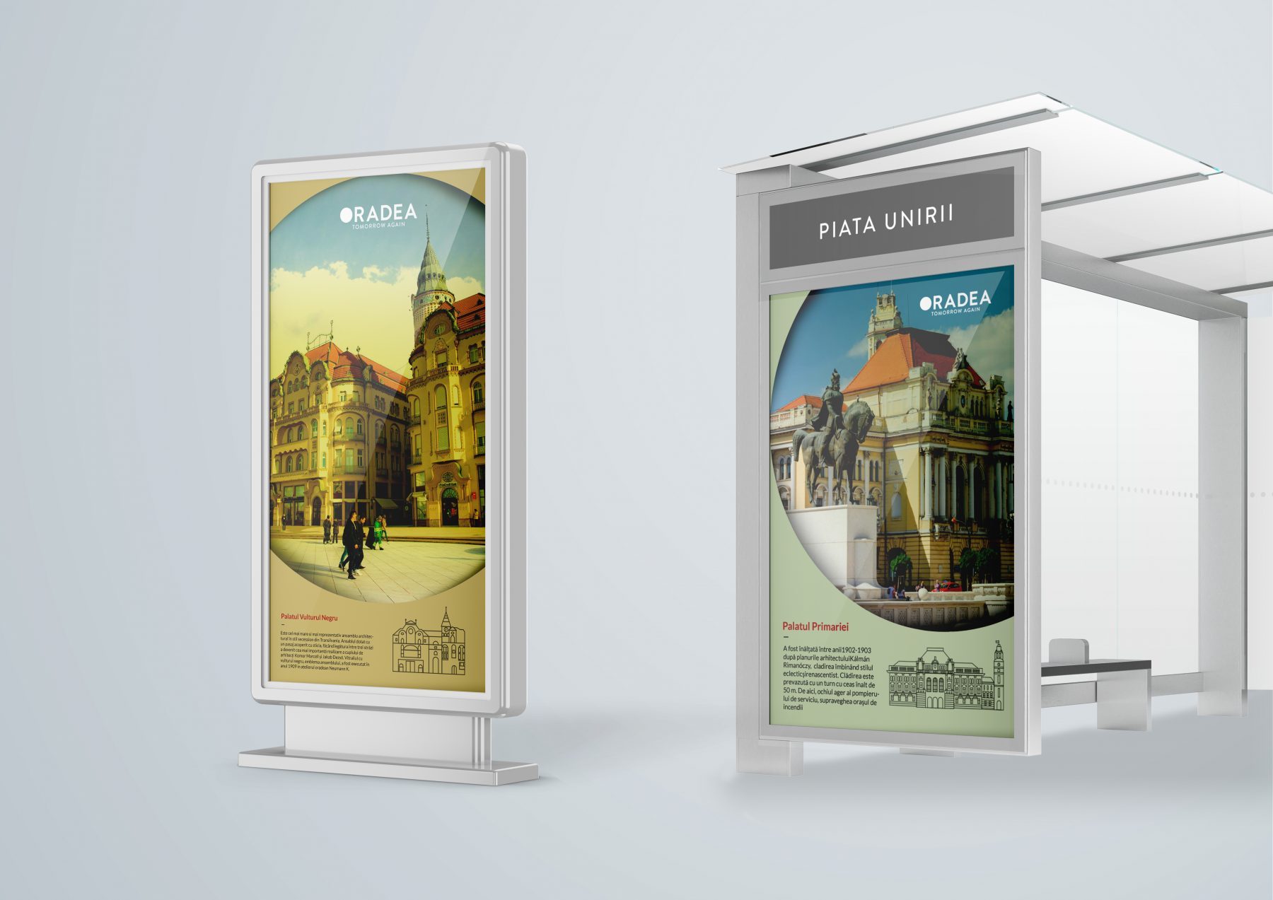 Oradea City | Bus Stop Advertising Outdoor