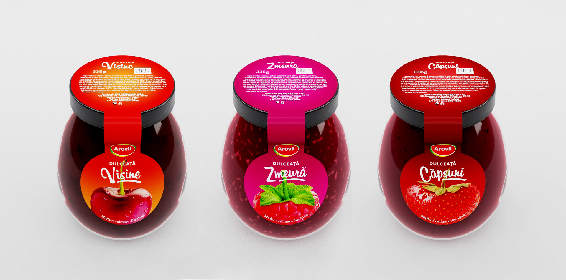 Arovit packaging design | Gem fruits