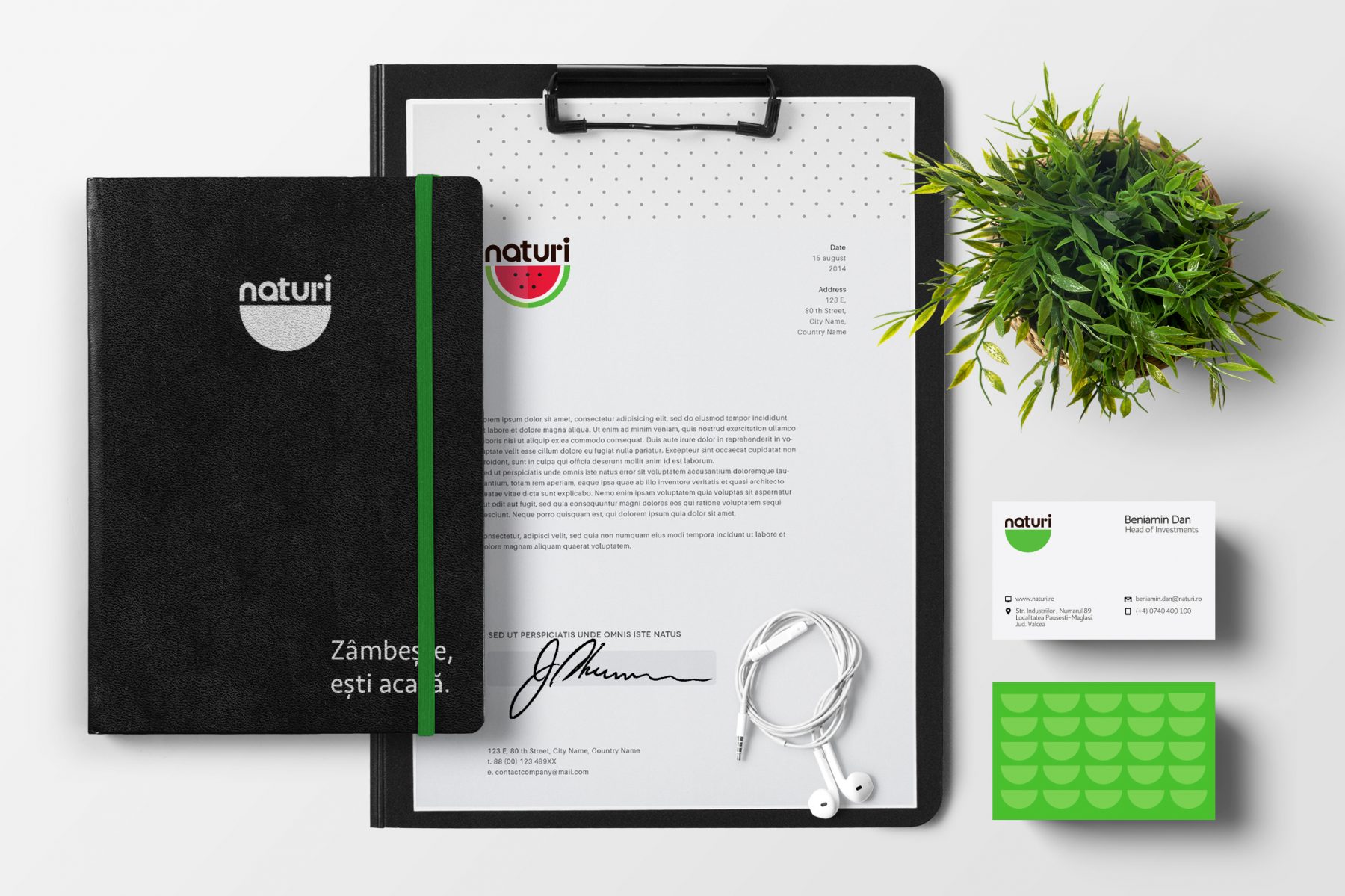 Naturi Notebook design