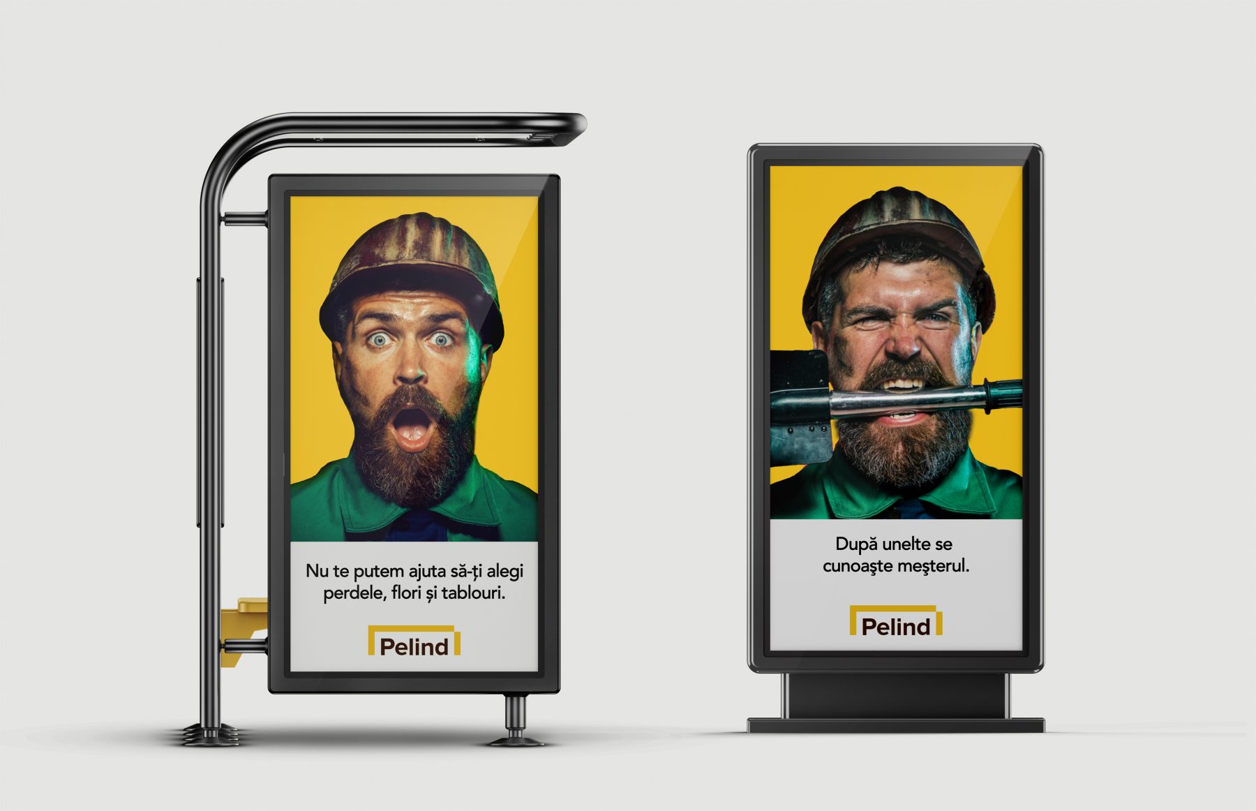 Pelind citylights rebranding outdoor campaign