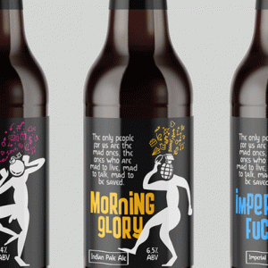 Ground zero beer label design