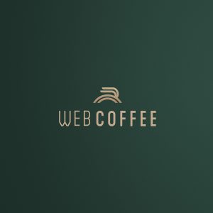 logo design Web Coffee realizat de BroHouse