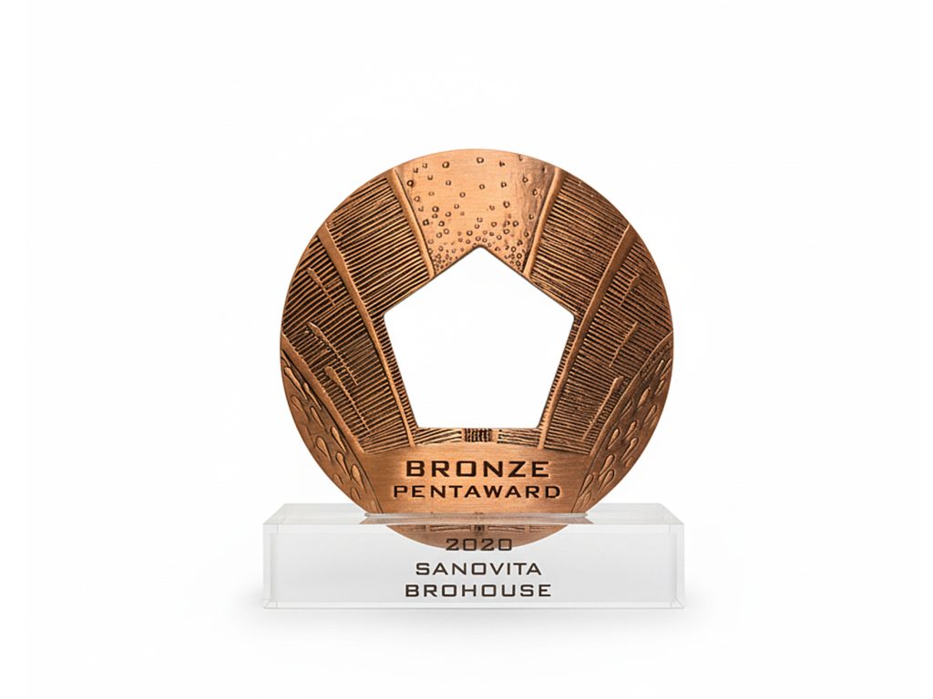 BroHouse câștigă premiul Bronz Pentawards 2020 pentru design de ambalaj SanoVita
