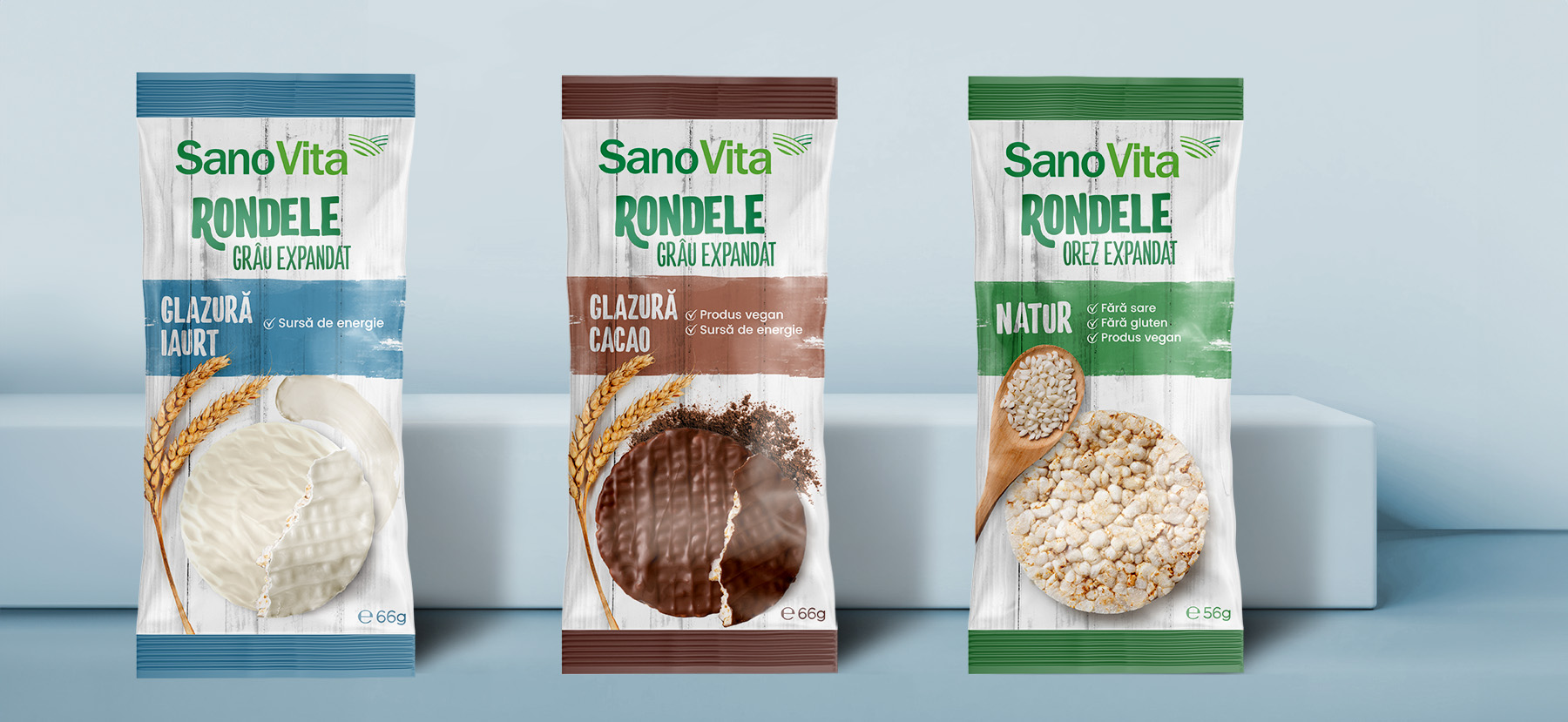 sanovita rondele expandate packaging design