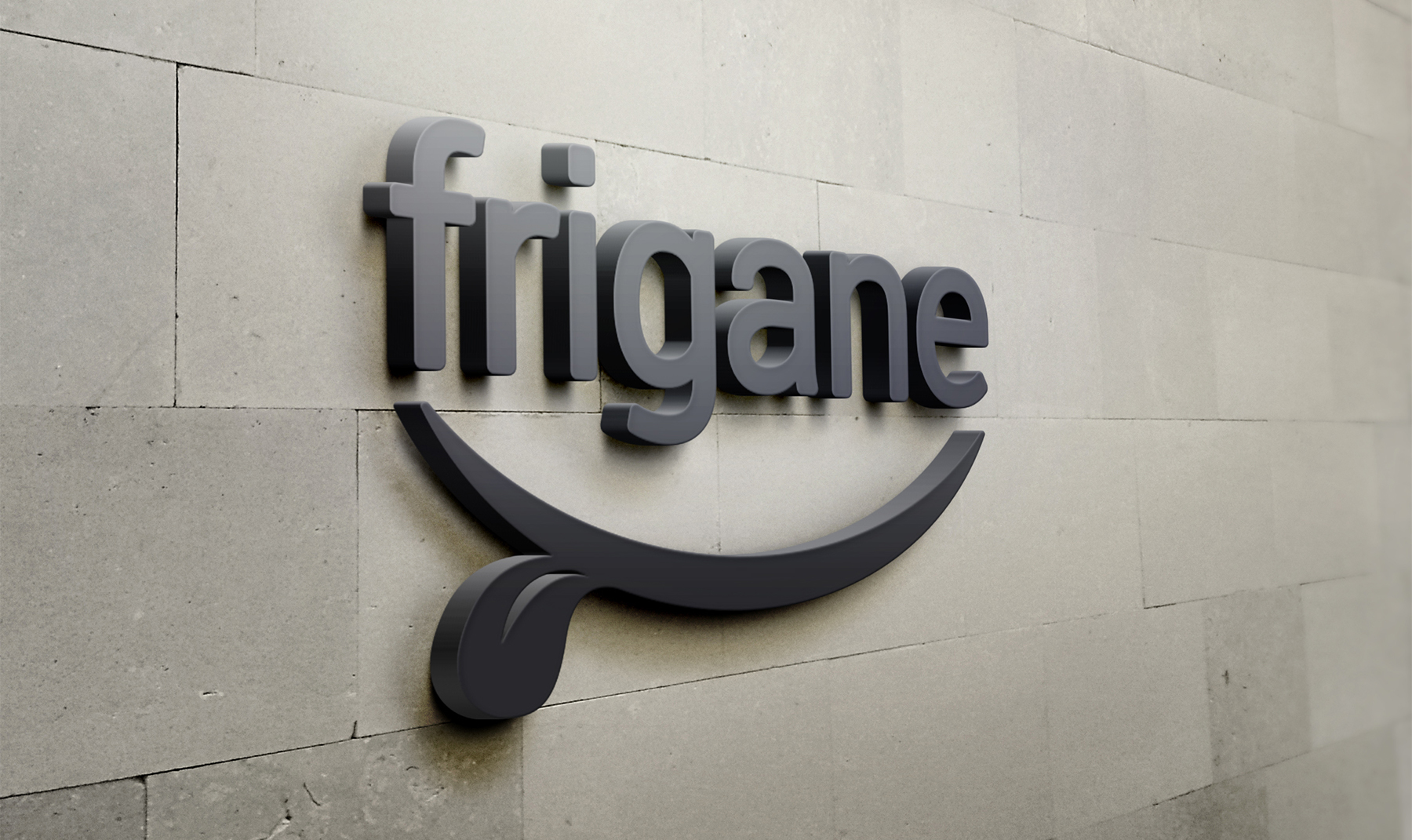 Logo Frigane Sign Wall