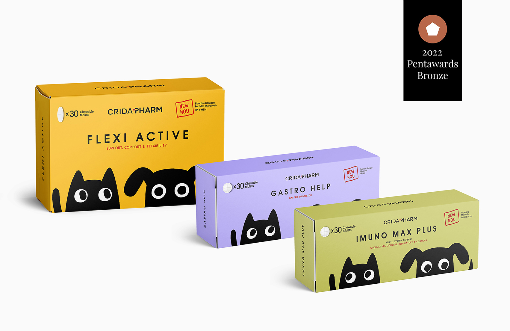 Crida Pharm pet packaging