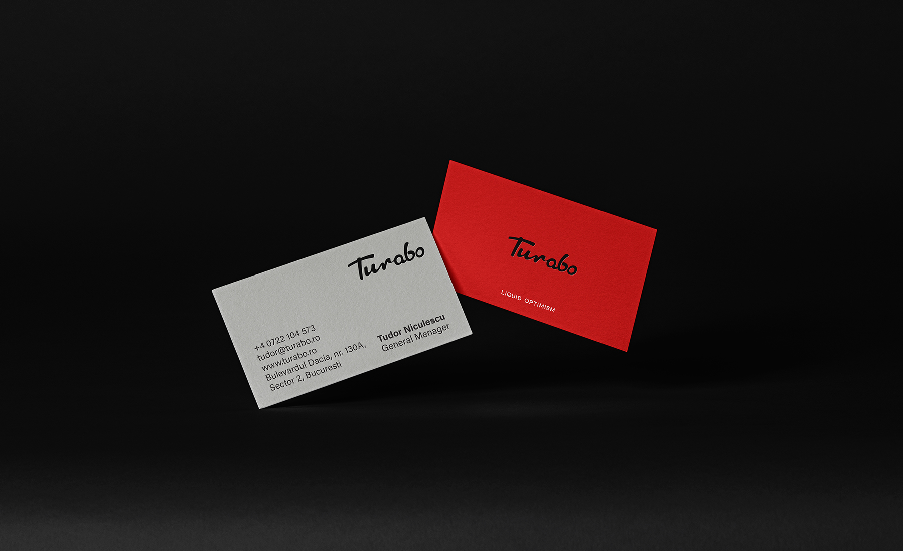 Turabo business card design