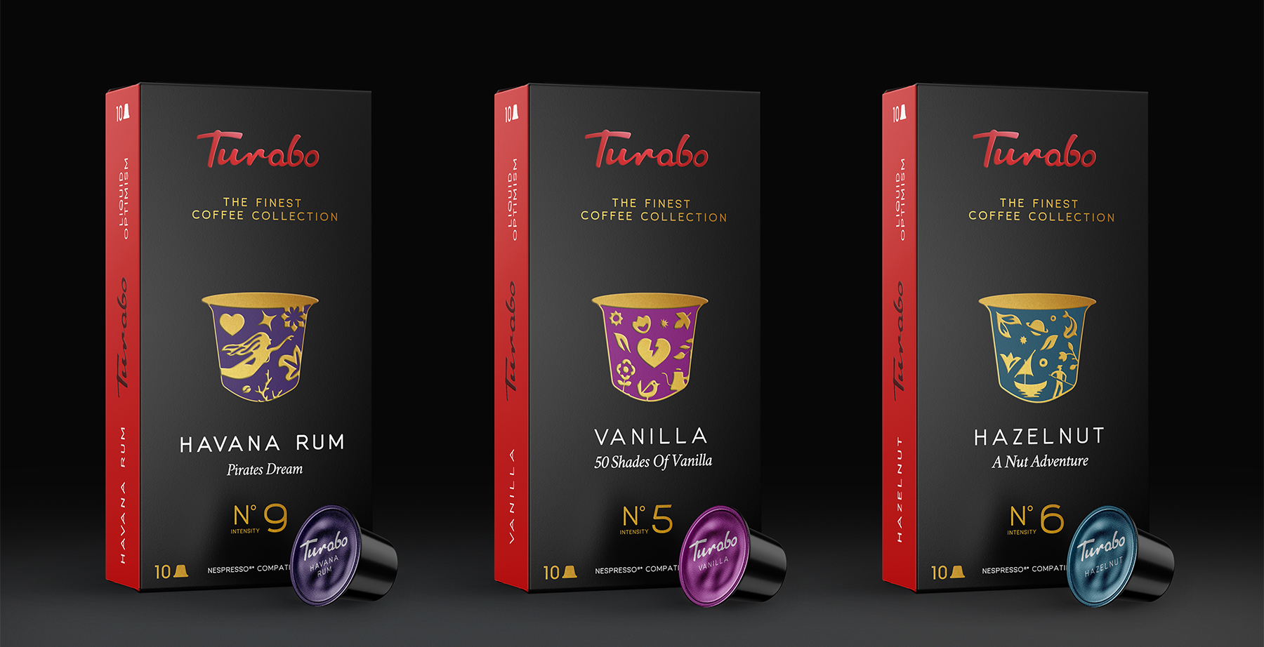 Turabo coffee packaging design