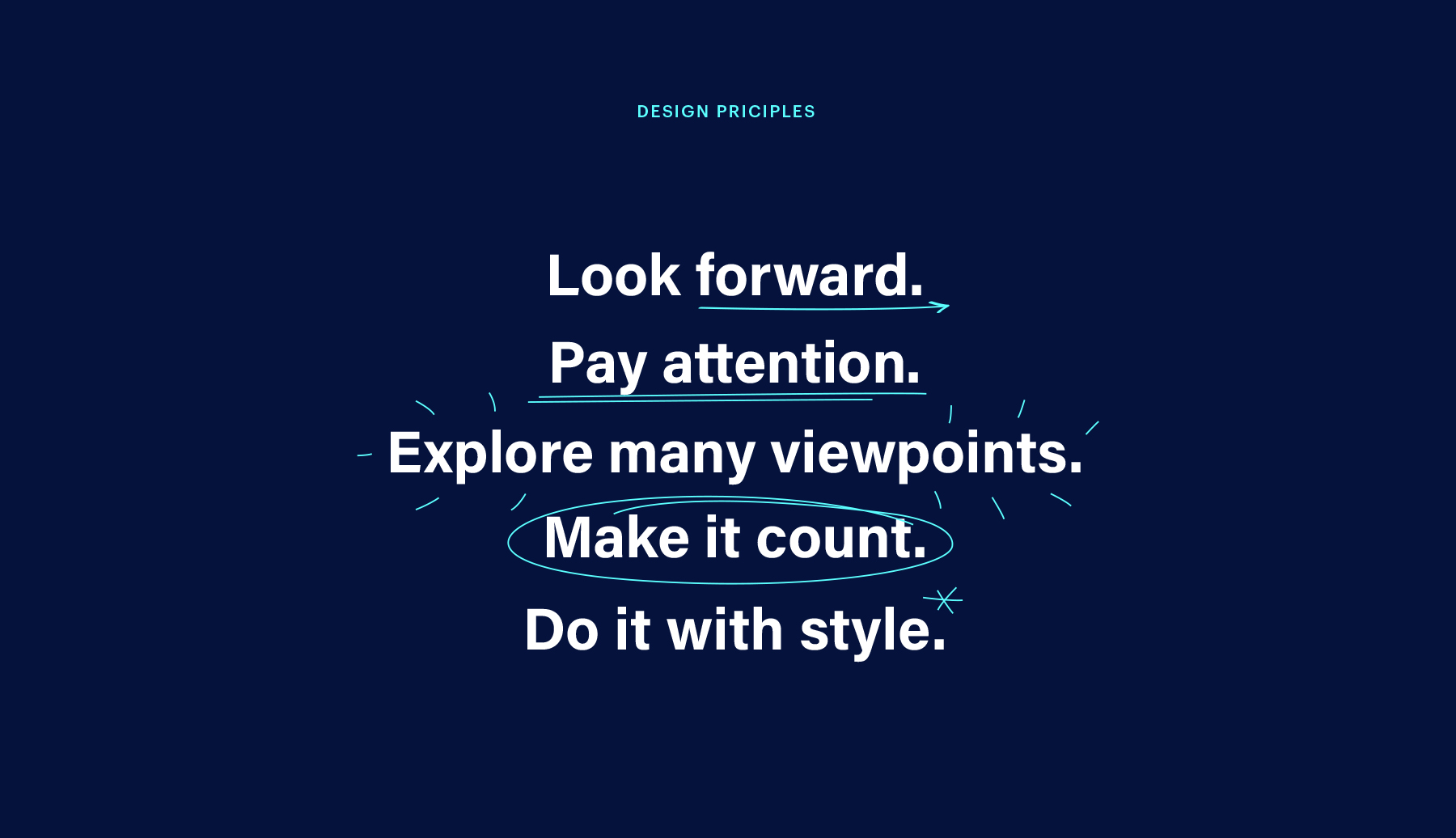 Newto Design principles