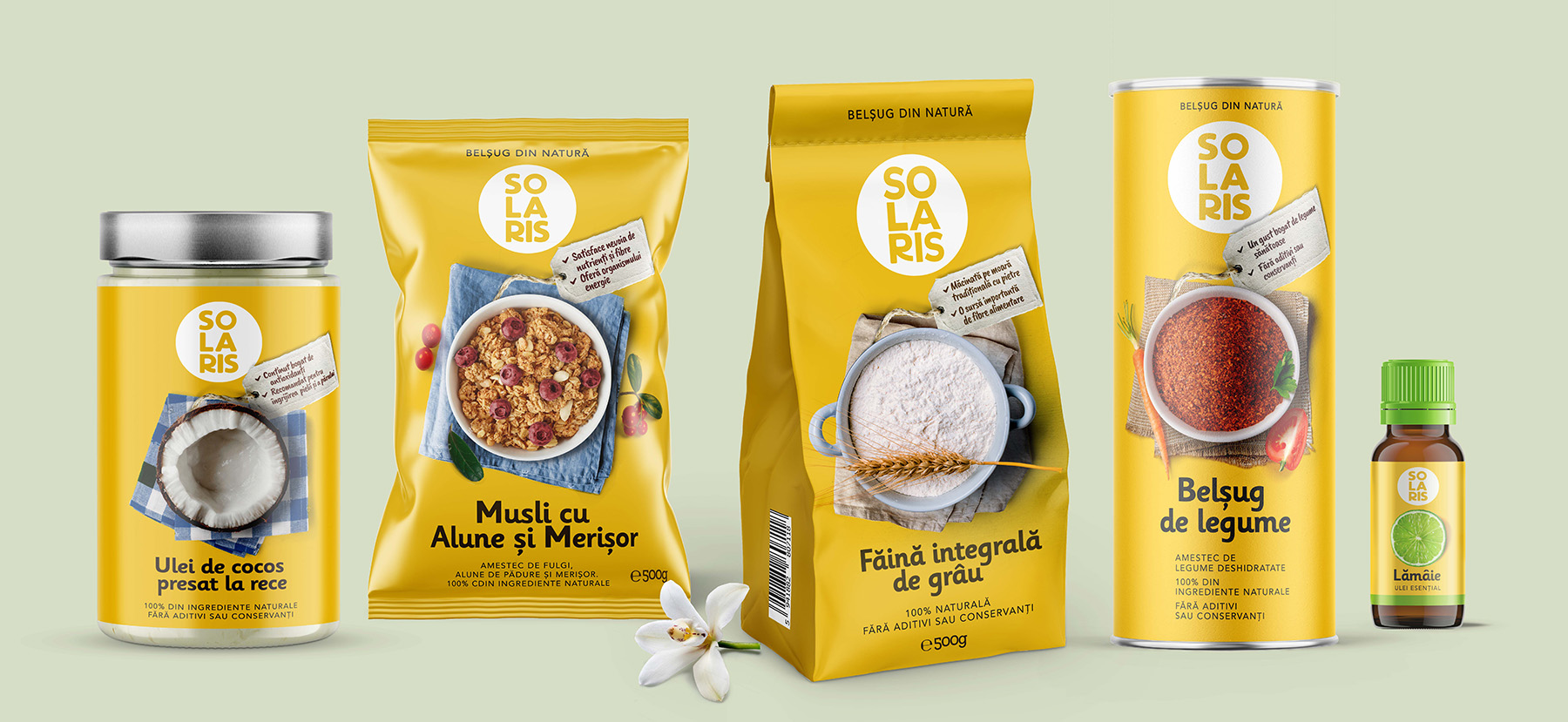 Solaris rebranding packaging