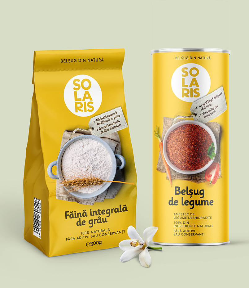 Solaris rebranding packaging