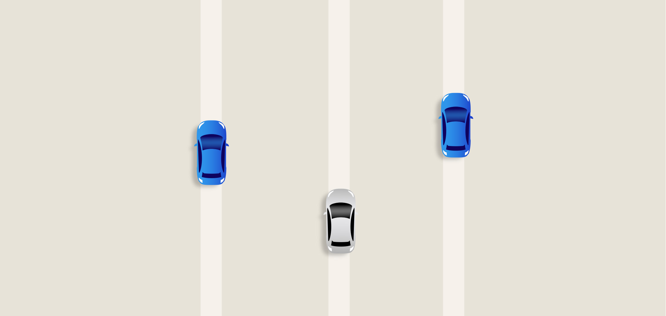 Blue car avatar