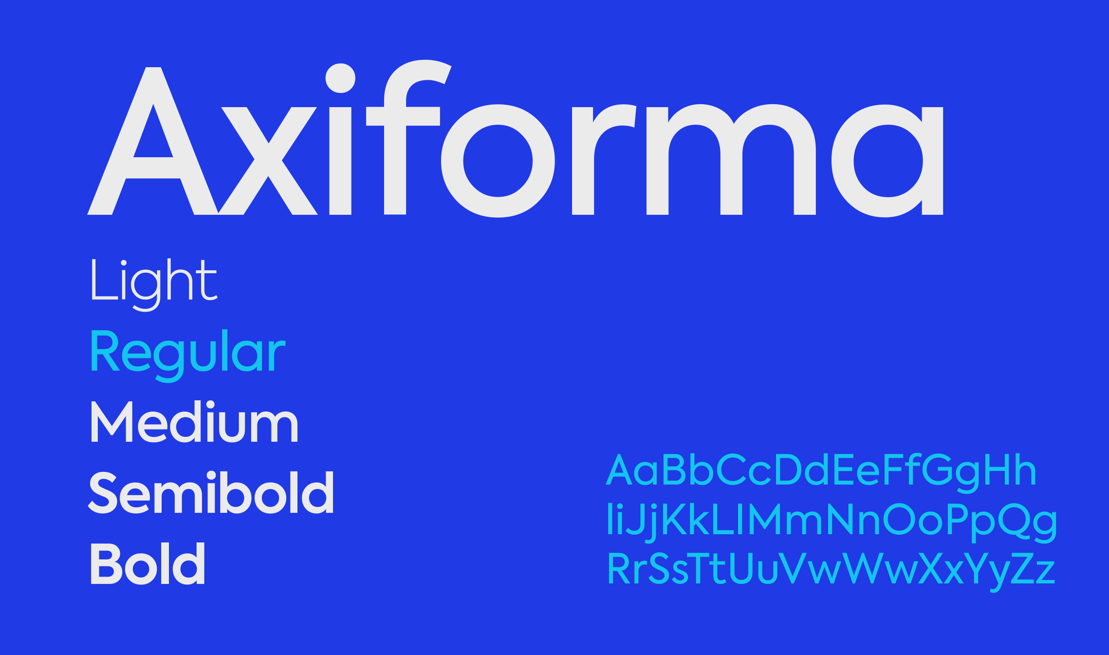 Blue primary font