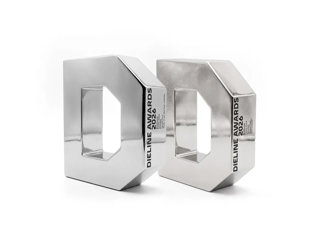 The branding agency BroHouse wins 2 Silver Awards at the Dieline Awards in New York for packaging design projects.